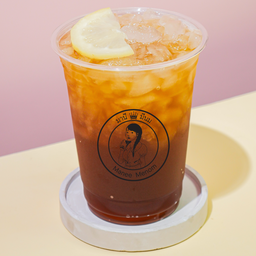 ชาดำมะนาว