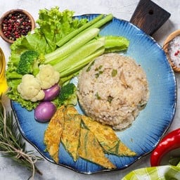 น้ำพริกกะปิ.คลุกข้าว