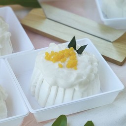 เค้กมะพร้าวครีมโสด