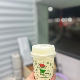 มะพร้าวน้ำหอมปั่นนมหมี