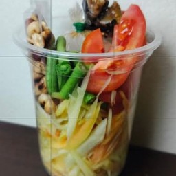 ชุดส้มตำปู-ปลาร้าแยกเครื่อง
