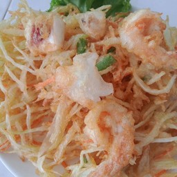 ส้มตำทอด