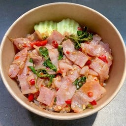 ข้าวกะเพราเบคอน🥓🌶️
