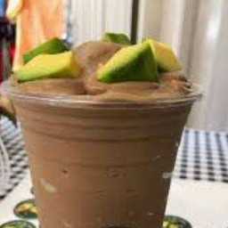 อะโวคาโด ชอคโก้ปั่น  Choco Avocado milkshake