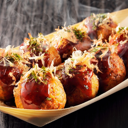 ทาโกะยากิ  10 ลูก ไส้หนวดปลาหมึก De