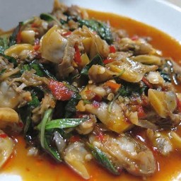 เนื้อหอยลาย ผัดพริกเผา เนื้อล้วนๆ 80กรัม