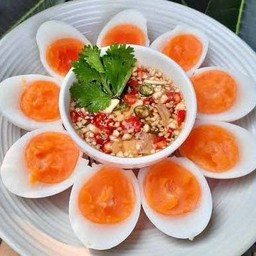 ไข่ต้ม น้ำปลาพริกสดสูตรเด็ด