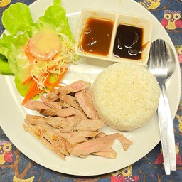 ข้าวหน้าสเต็กหมู