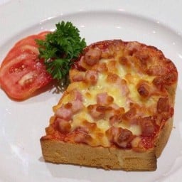 ขนมปัง พิซซ่า แฮมชีส