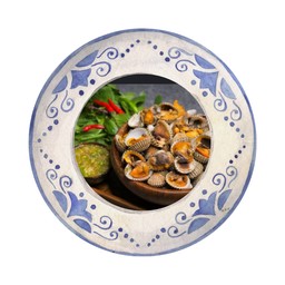 หอยแครงลวก ครึ่งโล