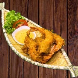 กุ้งชุบแป้งทอด