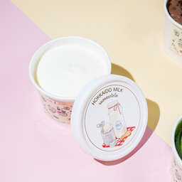 ไอศกรีม นมสดฮอกไกโด