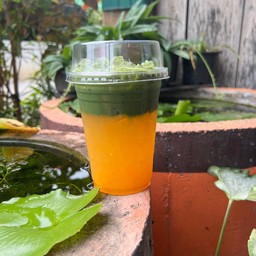 มัทฉะน้ำส้ม