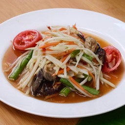 Papaya Salad with Salted Crab