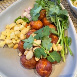 ไส้กรอกอีสานทอด 