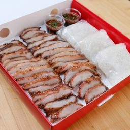 Grilled Pork Neck Set (Large) + 3 Sticky Rice