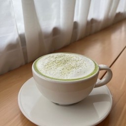 Nishio Matcha Latte | นิชิโอะ มัทฉะลาเต้ ร้อน