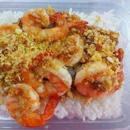 กุ้งทอดกระเทียม