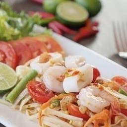 ส้มตำไทยทะเล