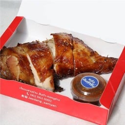 ไก่ย่างข้าวคั่ว