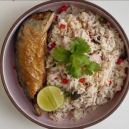 ข้าวขยำปลาทูหน้าปลาทู