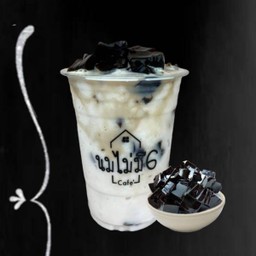 นมสดเฉาก๊วย ปั่น