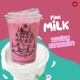 นมชมพู มหาเมตตา Iced Pink Milk
