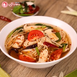 Hot & Spicy Mixed Mushrooms Soup