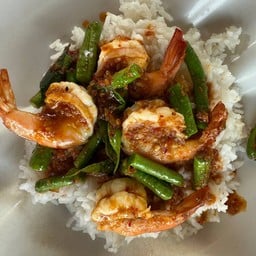 ข้าวพริกแกงกุ้ง