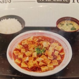 เซตเต้าหู้ผัดซอสรสเผ็ด