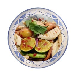 ตำเส้นเล็กไก่ยอ