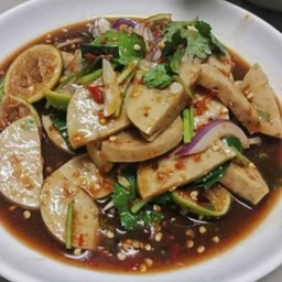 ยำหมูยอปลาร้า