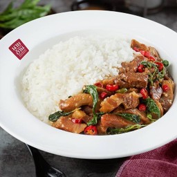 ข้าวกะเพราบะเต็ง