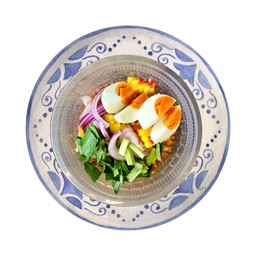 ยำข้าวโพดไข่เค็ม