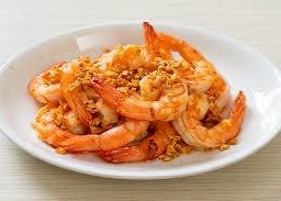 กุ้งกระเทียมพริกไทย