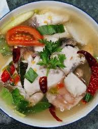 ต้มยำเนื้อปลากะพง น้ำข้น/น้ำใส