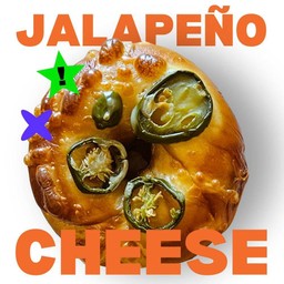 ซาวน์โดว์เบรทเซลพริกฆาลาเปญโญ่ชีส