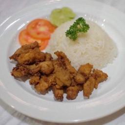 ข้าวหมูทอด