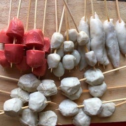 ทอด ปิ้ง ย่าง ไม้ละ 1 บาท สวนอากง