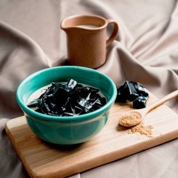 เฉาก๊วยนมสด