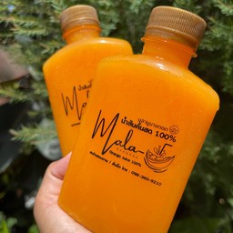 น้ำส้มคั้นสดผสมเนื้อส้ม 250 ml
