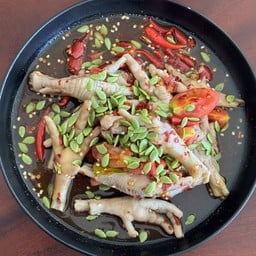 ตำตีนไก่