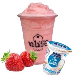 นมสดปั่นโยเกิร์ต