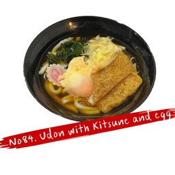 No.84 Udon With Kitsune and Egg
