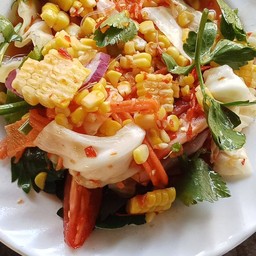 ยำข้าวโพด
