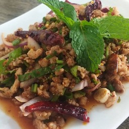 ลาบหมู (ตามสั่ง)