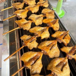 ตูดเป็ดย่างเกลือ ตลาดร่มไทร/ซ่อมสร้างฯ