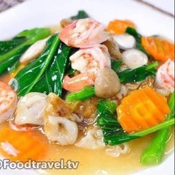 ราดหน้ากุ้ง แม่ครัวใหญ่