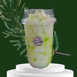 นมสดแคนตาลูปปั่น