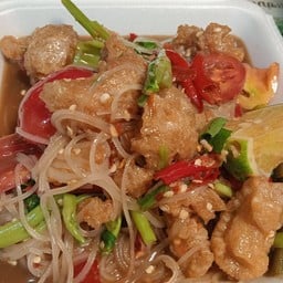 ตำเส้นเล็กแคปหมู